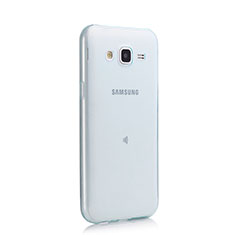 Ultra-thin Transparent Gel Soft Cover for Samsung Galaxy J5 SM-J500F Blue