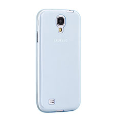 Ultra-thin Transparent Gel Soft Cover for Samsung Galaxy S4 IV Advance i9500 Blue