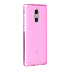 Ultra-thin Transparent Gel Soft Cover for Xiaomi Redmi Pro Pink