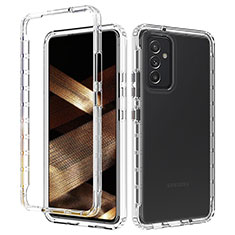 Ultra-thin Transparent Gel Soft Matte Finish Front and Back Case 360 Degrees Cover for Samsung Galaxy A15 5G Clear