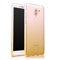 Ultra-thin Transparent Gradient Soft Cover for Huawei Honor 6X Yellow