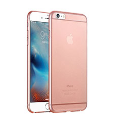 Ultra-thin Transparent Matte Finish Case for Apple iPhone 6 Rose Gold