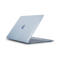 Ultra-thin Transparent Matte Finish Case for Apple MacBook 12 inch Blue