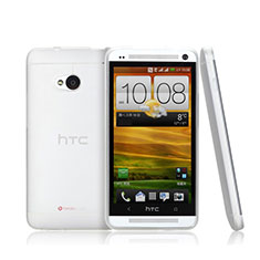 Ultra-thin Transparent Matte Finish Case for HTC One M7 White