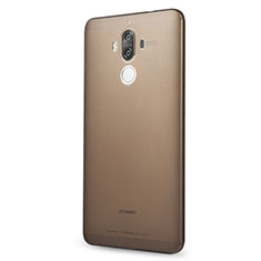 Ultra-thin Transparent Matte Finish Case for Huawei Mate 9 Brown