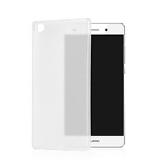 Ultra-thin Transparent Matte Finish Case for Huawei P8 White