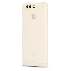 Ultra-thin Transparent Matte Finish Case for Huawei P9 White