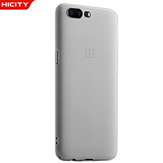 Ultra-thin Transparent Matte Finish Case for OnePlus 5 White