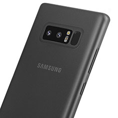 Ultra-thin Transparent Matte Finish Case for Samsung Galaxy Note 8 Black