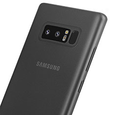 Ultra-thin Transparent Matte Finish Case for Samsung Galaxy Note 8 Duos N950F Black