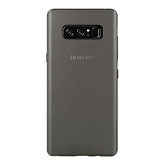 Ultra-thin Transparent Matte Finish Case for Samsung Galaxy Note 8 Duos N950F Gray