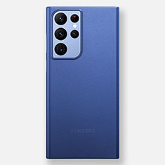 Ultra-thin Transparent Matte Finish Case H02 for Samsung Galaxy S21 Ultra 5G Blue