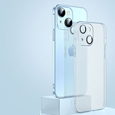 Ultra-thin Transparent Matte Finish Case QC1 for Apple iPhone 15 Plus White