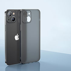 Ultra-thin Transparent Matte Finish Case U01 for Apple iPhone 15 Gray