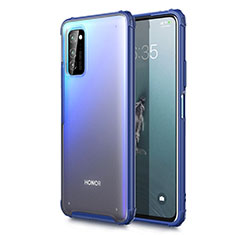 Ultra-thin Transparent Matte Finish Case U01 for Huawei Honor View 30 Pro 5G Blue