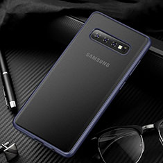 Ultra-thin Transparent Matte Finish Case U01 for Samsung Galaxy S10 Blue