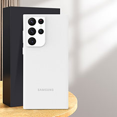 Ultra-thin Transparent Matte Finish Case U01 for Samsung Galaxy S24 Ultra 5G White