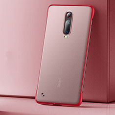 Ultra-thin Transparent Matte Finish Case U01 for Xiaomi Mi 9T Pro Red