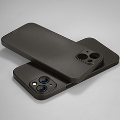 Ultra-thin Transparent Matte Finish Case U02 for Apple iPhone 13 Mini Black