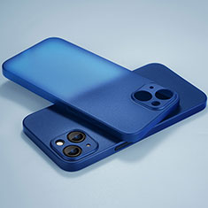 Ultra-thin Transparent Matte Finish Case U02 for Apple iPhone 15 Blue