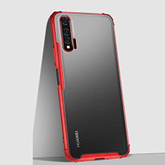 Ultra-thin Transparent Matte Finish Case U02 for Huawei Nova 6 5G Red