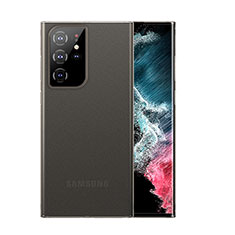 Ultra-thin Transparent Matte Finish Case U03 for Samsung Galaxy S22 Ultra 5G Gray
