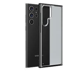 Ultra-thin Transparent Matte Finish Case U04 for Samsung Galaxy S22 Ultra 5G Black