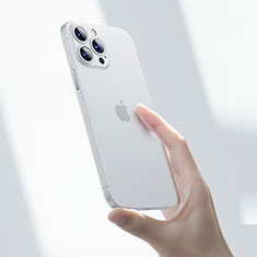 Ultra-thin Transparent Matte Finish Case U06 for Apple iPhone 13 Pro White