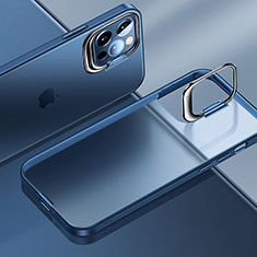 Ultra-thin Transparent Matte Finish Case U08 for Apple iPhone 13 Pro Blue