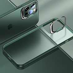 Ultra-thin Transparent Matte Finish Case U08 for Apple iPhone 13 Pro Max Green