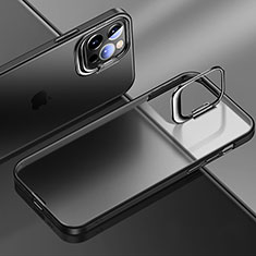 Ultra-thin Transparent Matte Finish Case U08 for Apple iPhone 14 Pro Black