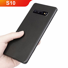 Ultra-thin Transparent Matte Finish Cover Case for Samsung Galaxy S10 5G Black