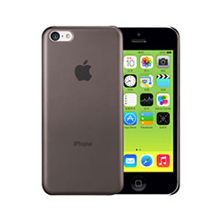 Ultra-thin Transparent Matte Finish Cover for Apple iPhone 5C Gray