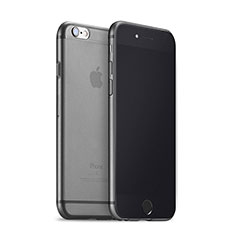 Ultra-thin Transparent Matte Finish Soft Case for Apple iPhone 6S Dark Gray