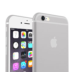 Ultra-thin Transparent Matte Finish Soft Case for Apple iPhone 6S Gray