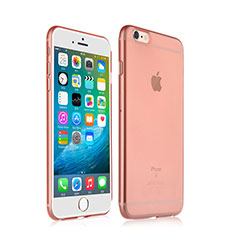 Ultra-thin Transparent Matte Finish Soft Case for Apple iPhone 6S Plus Rose Gold