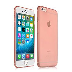 Ultra-thin Transparent Matte Finish Soft Case for Apple iPhone 6S Rose Gold