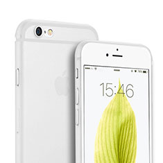 Ultra-thin Transparent Matte Finish Soft Case for Apple iPhone 6S White