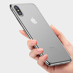 Ultra-thin Transparent TPU Soft Case C05 for Apple iPhone X Clear