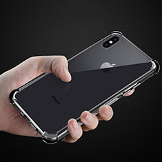 Ultra-thin Transparent TPU Soft Case C07 for Apple iPhone X Clear