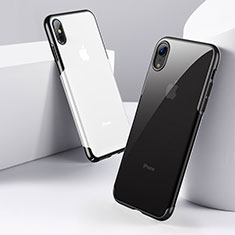 Ultra-thin Transparent TPU Soft Case C16 for Apple iPhone X Black