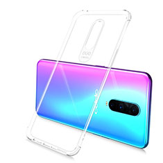 Ultra-thin Transparent TPU Soft Case Cover A02 for Oppo R17 Pro Clear