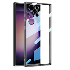 Ultra-thin Transparent TPU Soft Case Cover AC1 for Samsung Galaxy S22 Ultra 5G Black