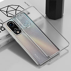Ultra-thin Transparent TPU Soft Case Cover AN1 for Huawei Honor 50 5G Silver