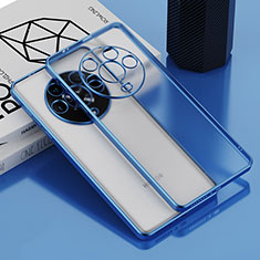 Ultra-thin Transparent TPU Soft Case Cover AN1 for Huawei Honor Magic4 5G Blue