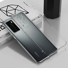 Ultra-thin Transparent TPU Soft Case Cover AN1 for Huawei P40 Clear