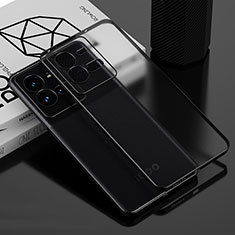 Ultra-thin Transparent TPU Soft Case Cover AN1 for Vivo iQOO 10 Pro 5G Black