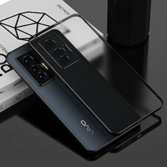 Ultra-thin Transparent TPU Soft Case Cover AN1 for Vivo X70 5G Black