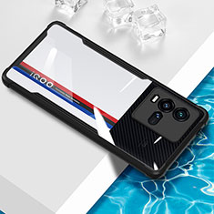 Ultra-thin Transparent TPU Soft Case Cover BH1 for Vivo iQOO 10 5G Black