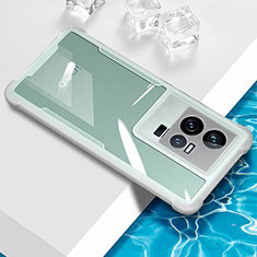 Ultra-thin Transparent TPU Soft Case Cover BH1 for Vivo iQOO 11 5G White